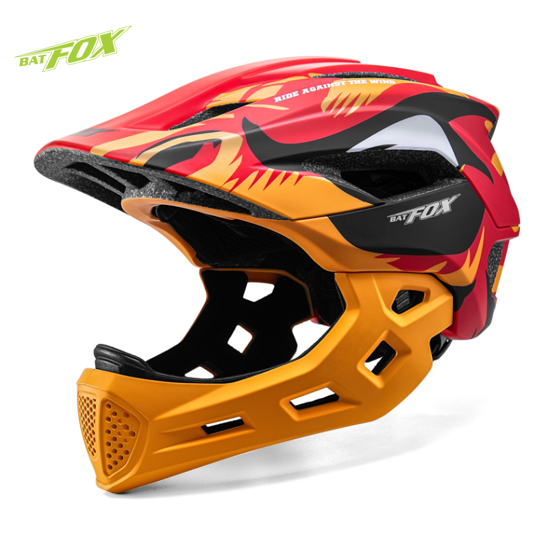 Sports Equipment Stores - BATFOX детский анфас велосипедный шлем съемный