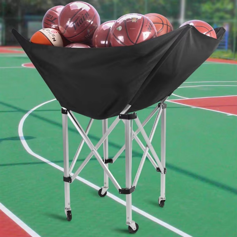 Sports Equipment Basketball - Портативная складная тележка для тренировочных мячей