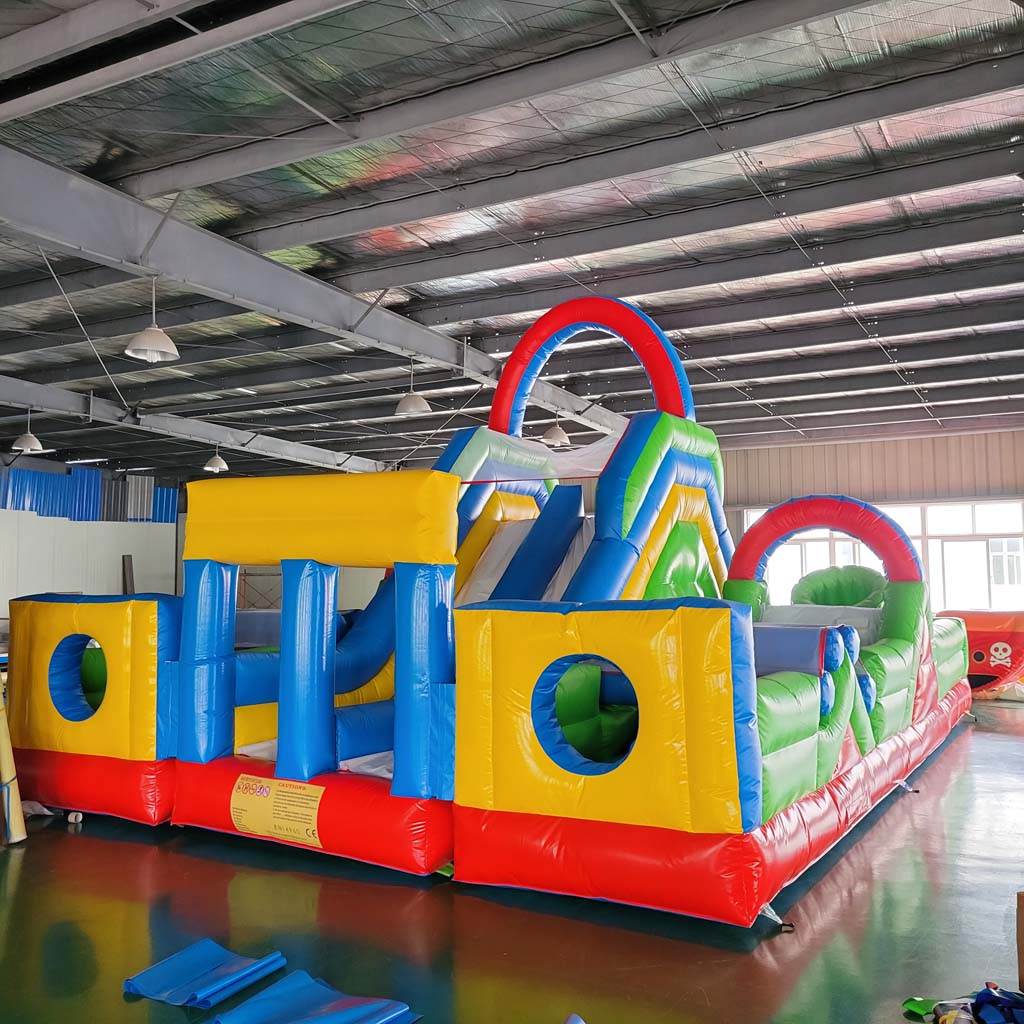 Sports Equipment Rental - Коммерческий надувной батут-полоса препятствий из ПВХ,