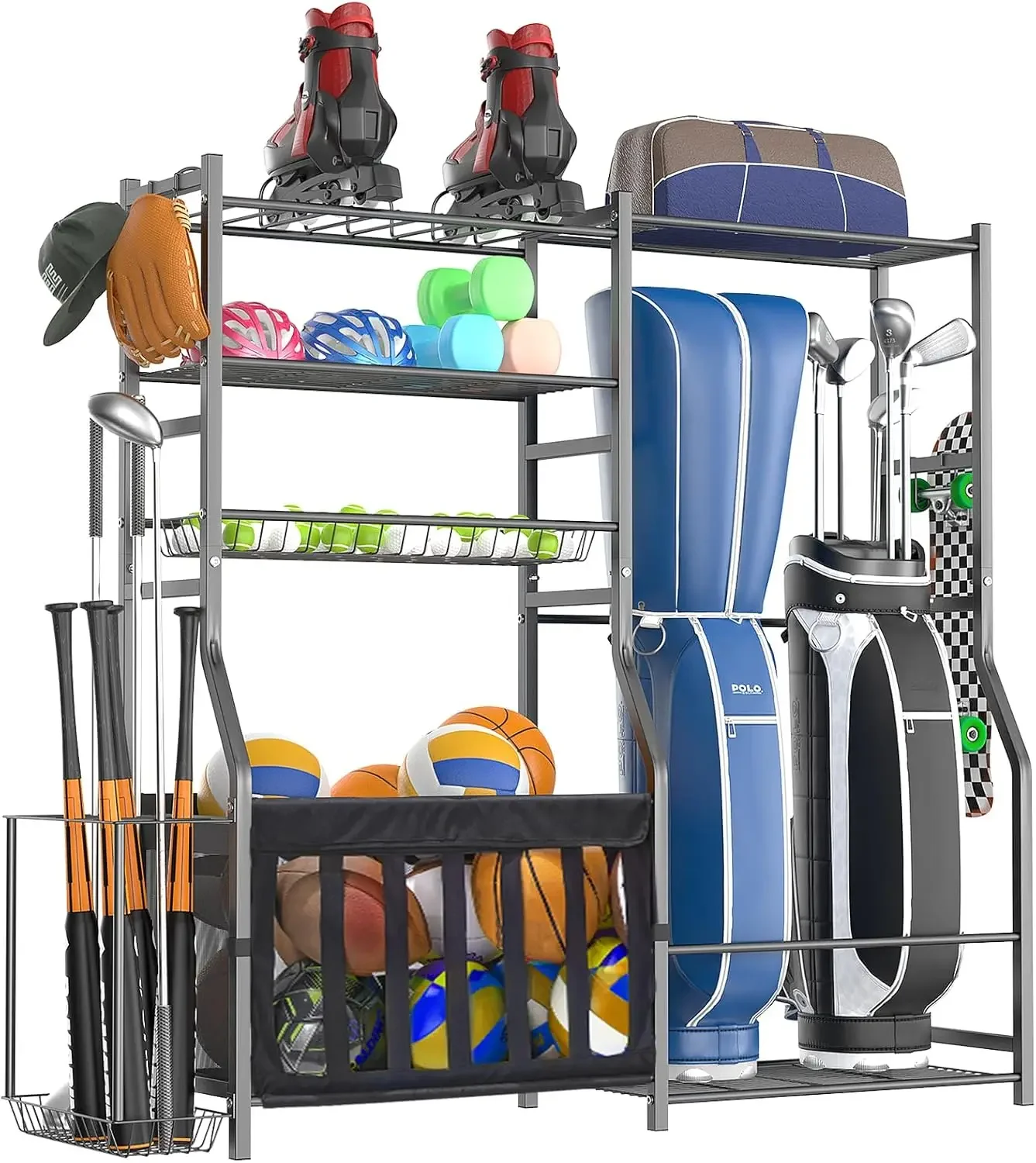 Allsports Equipment - Усиленный органайзер для спортивного инвентаря в