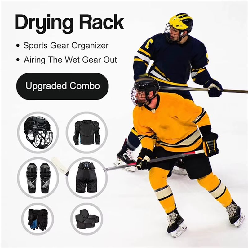 Sports Equipment Drying Rack - Органайзер для хоккейного снаряжения A89E с