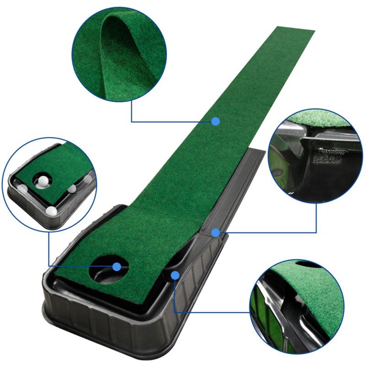 Коврик для складывания: идеаль – обзор и цена Golf Putting Mat