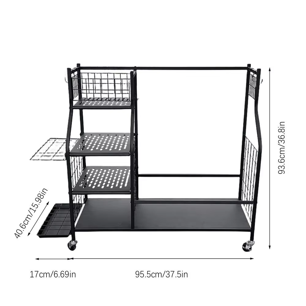 Гаражный органайзер для хранен – обзор и цена Sports Equipment Organizer Rack