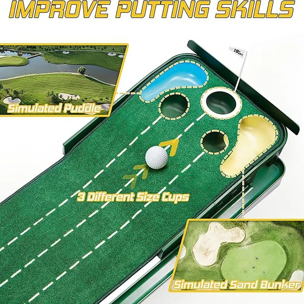 PGM Golf Крытый коврик для гол – обзор и цена Golf Putting Mat