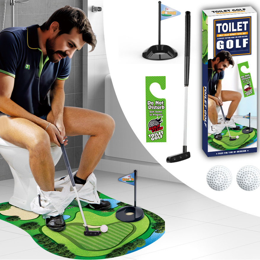 Забавный мини-набор для игры в – обзор и цена Golf Putting Mat