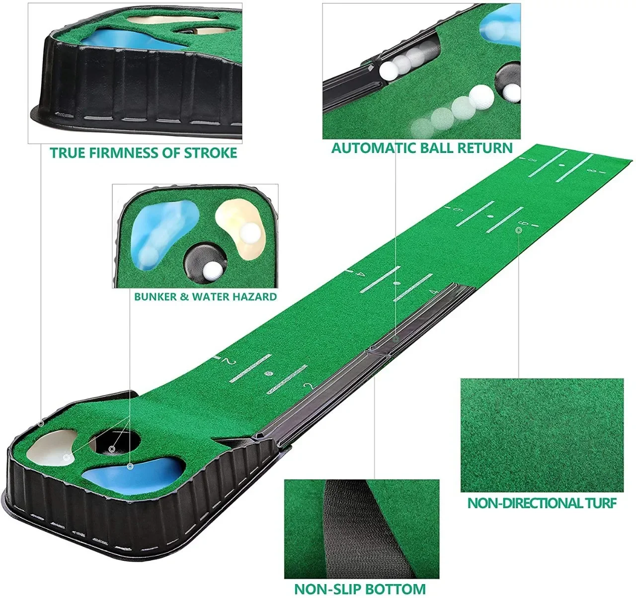 Коврик для гольфа для трениров – обзор и цена Golf Putting Mat